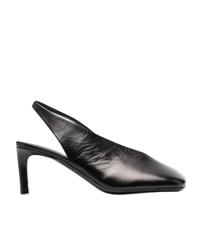 JIL SANDER JIL SANDER SQUARE-TOE PUMPS