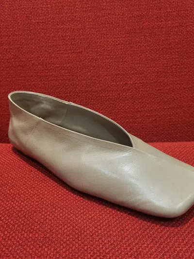 Jil Sander Square-toe Ballet Flats In Multi