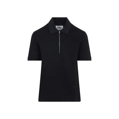 Jil Sander Ss Polo With Knitted Collar
