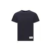 Jil Sander Multicolor Cotton T-shirt Set In Black