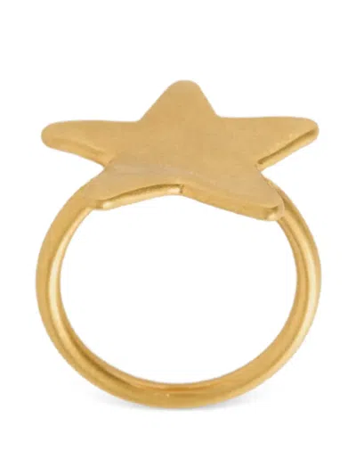 Jil Sander Ring Mit Sternmotiv In Gold