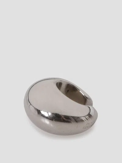 Jil Sander Stately Cuff Bracelet In Silver