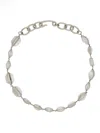Jil Sander Stone-embellished Chain Necklace