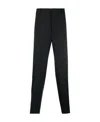 Jil Sander Straight Leg Trousers In Black
