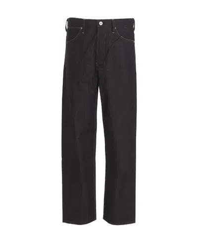 Jil Sander Straight-cut Jeans In Black
