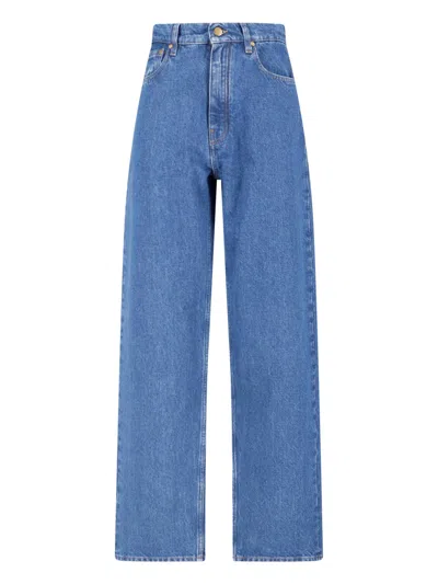 Jil Sander Denim Trouser 03 Straight-leg Jeans In Blue