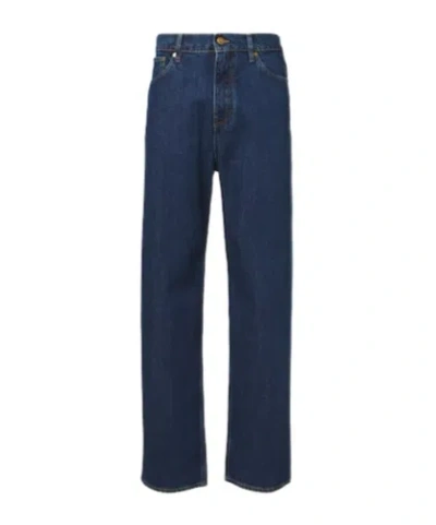 Jil Sander Straight Jeans In Blue