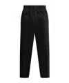 Jil Sander Black Wool Pants In Black