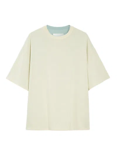 Jil Sander Straight-leg Cotton Pants In Green