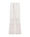 Jil Sander Mid-rise Straight-leg Trousers In White