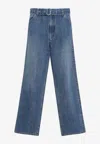 Jil Sander Straight-leg Jeans In Blue