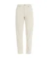Jil Sander Straight-leg Jeans In White