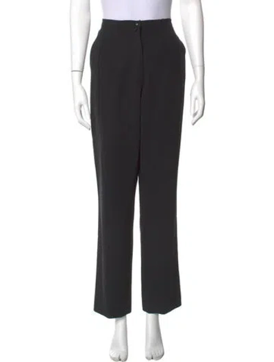 Pre-owned Jil Sander Straight Leg Pants In Black