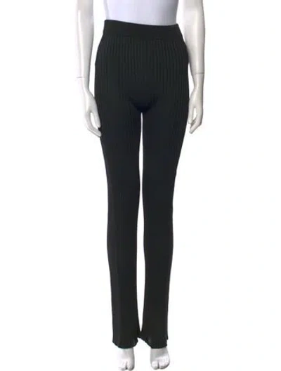 Pre-owned Jil Sander Straight Leg Pants In Black