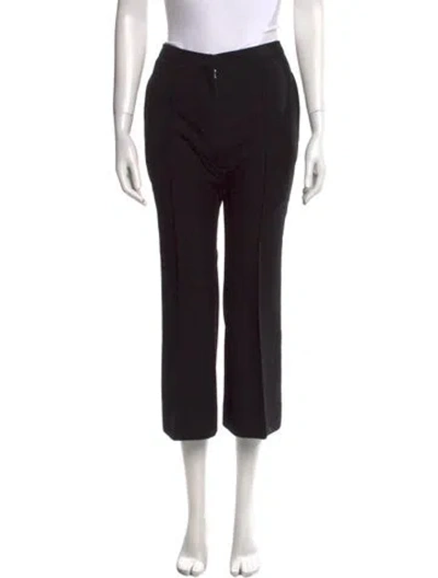Pre-owned Jil Sander Straight Leg Pants In Black
