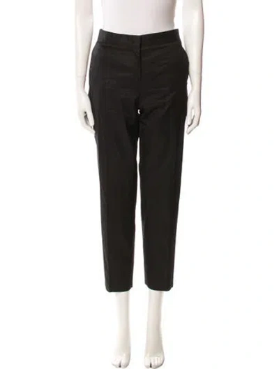 Pre-owned Jil Sander Straight Leg Pants In Black