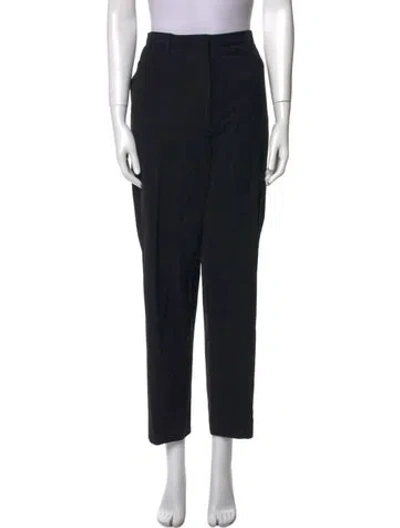 Pre-owned Jil Sander Straight Leg Pants In Black