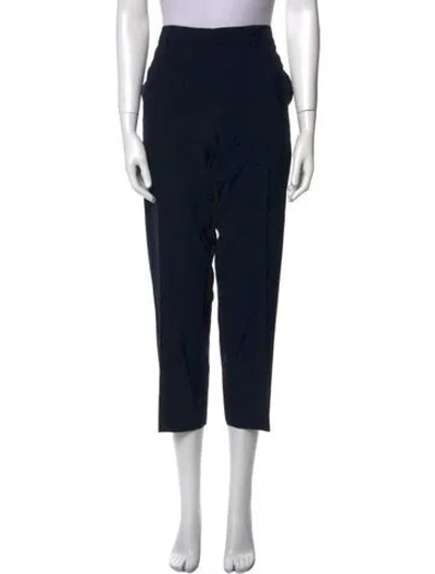 Pre-owned Jil Sander Straight Leg Pants In Black