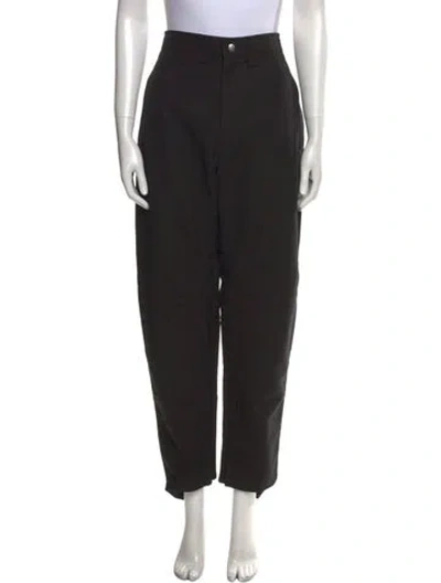 Pre-owned Jil Sander Straight Leg Pants In Black