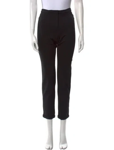 Pre-owned Jil Sander Straight Leg Pants In Black