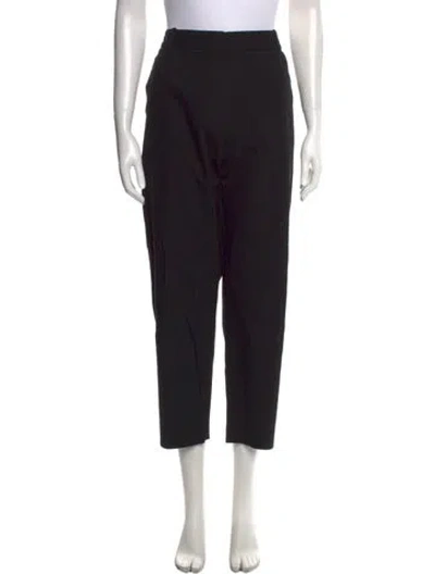 Pre-owned Jil Sander Straight Leg Pants In Black
