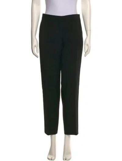 Pre-owned Jil Sander Straight Leg Pants In Black