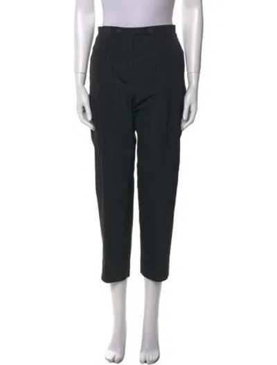 Pre-owned Jil Sander Straight Leg Pants In Black