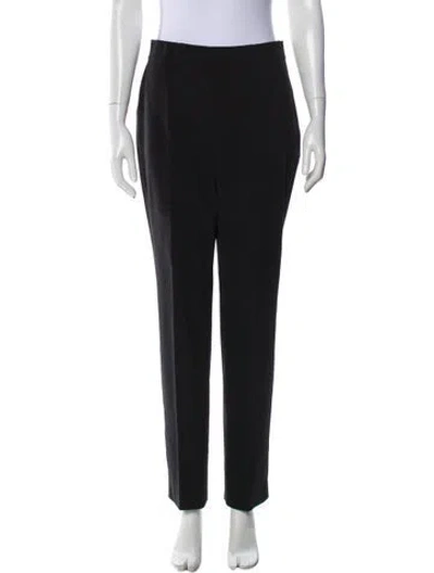 Pre-owned Jil Sander Straight Leg Pants In Black
