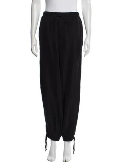 Pre-owned Jil Sander Straight Leg Pants In Black