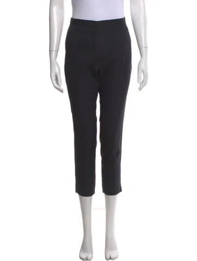 Pre-owned Jil Sander Straight Leg Pants In Black