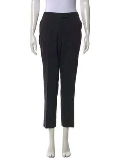 Pre-owned Jil Sander Straight Leg Pants In Black
