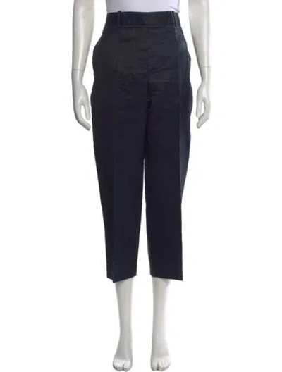 Pre-owned Jil Sander Straight Leg Pants In Black