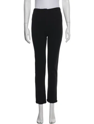 Pre-owned Jil Sander Straight Leg Pants In Black