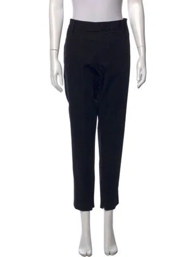 Pre-owned Jil Sander Straight Leg Pants In Black