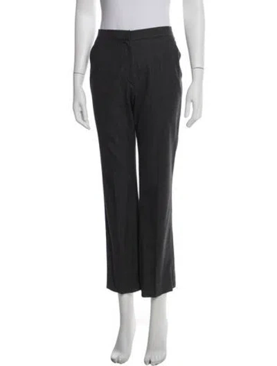Pre-owned Jil Sander Straight Leg Pants In Black