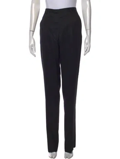 Pre-owned Jil Sander Straight Leg Pants In Black