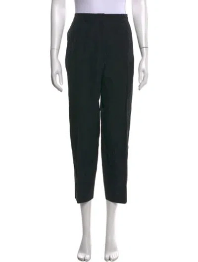 Pre-owned Jil Sander Straight Leg Pants In Black