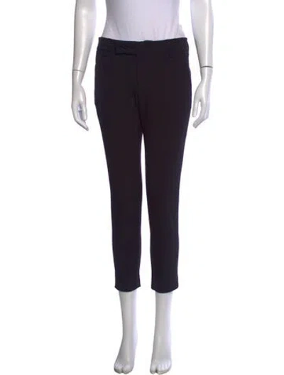 Pre-owned Jil Sander Straight Leg Pants In Black