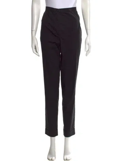 Pre-owned Jil Sander Straight Leg Pants In Black
