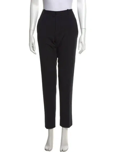 Pre-owned Jil Sander Straight Leg Pants In Black