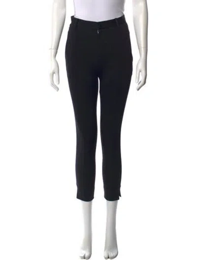 Pre-owned Jil Sander Straight Leg Pants In Black