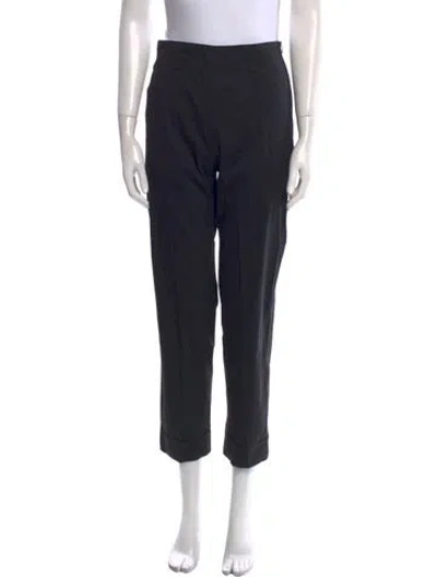 Pre-owned Jil Sander Straight Leg Pants In Blue