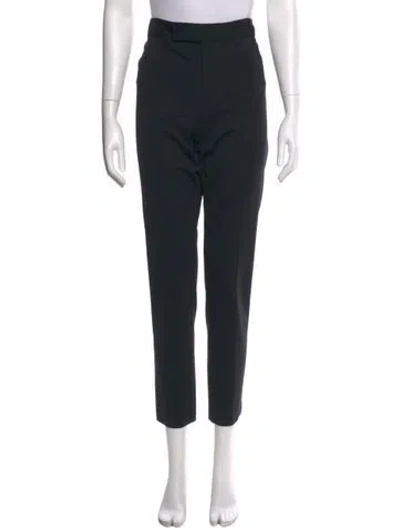 Pre-owned Jil Sander Straight Leg Pants In Blue