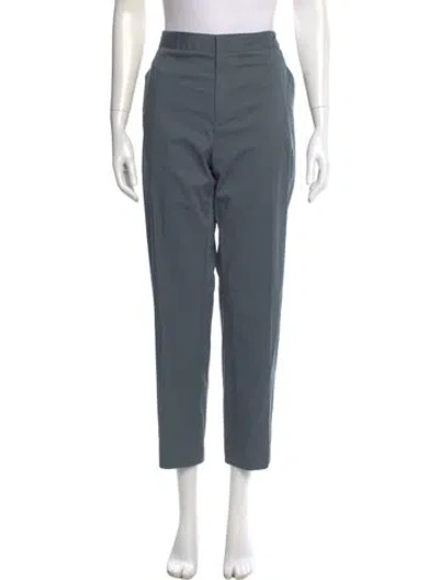 Pre-owned Jil Sander Straight Leg Pants In Blue