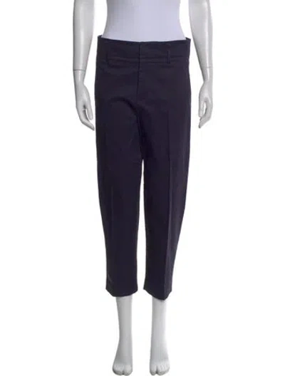 Pre-owned Jil Sander Straight Leg Pants In Blue