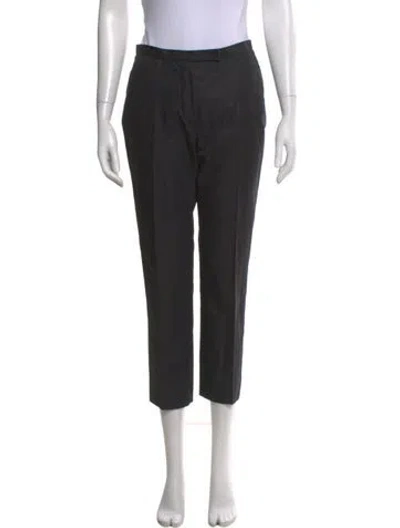 Pre-owned Jil Sander Straight Leg Pants In Blue