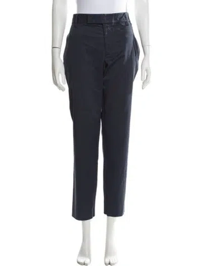 Pre-owned Jil Sander Straight Leg Pants In Blue