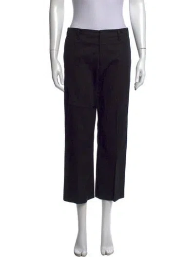 Pre-owned Jil Sander Straight Leg Pants In Blue