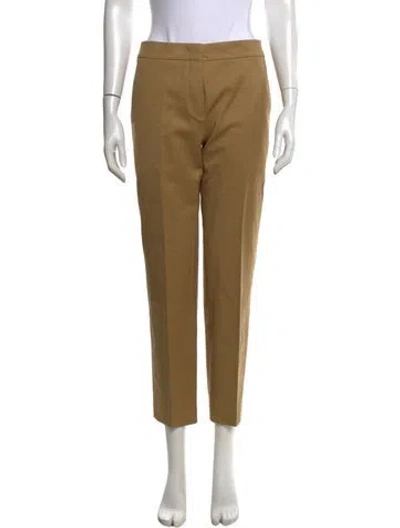Pre-owned Jil Sander Straight Leg Pants In Brown/neutrals