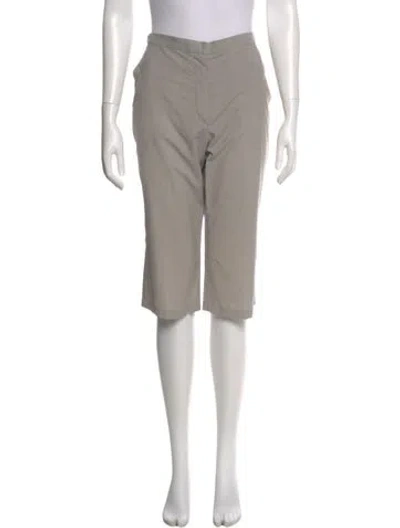 Pre-owned Jil Sander Straight Leg Pants In Gray